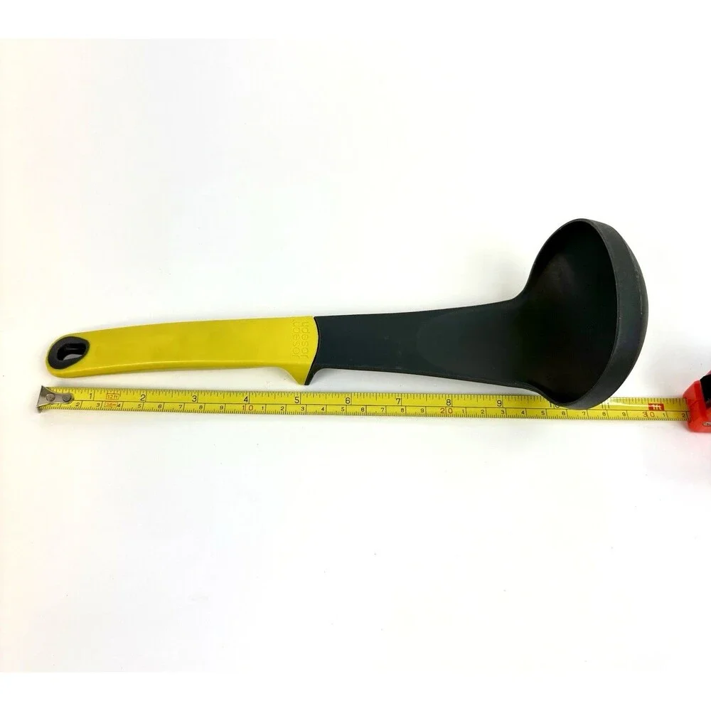 Joseph Joseph Elevated™ Silicone Ladle — Black/Yellow — Used